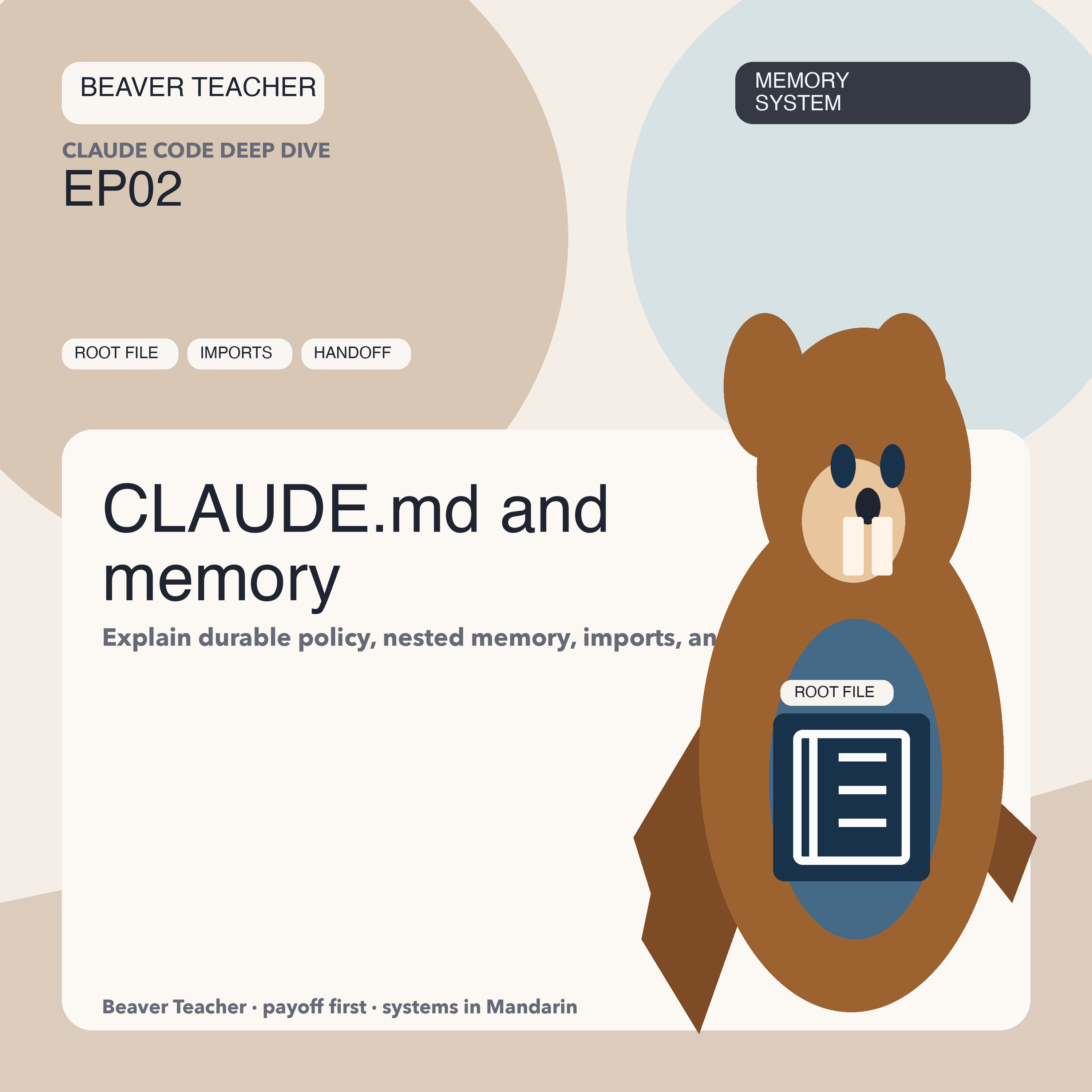 EP02 Beaver Teacher cover