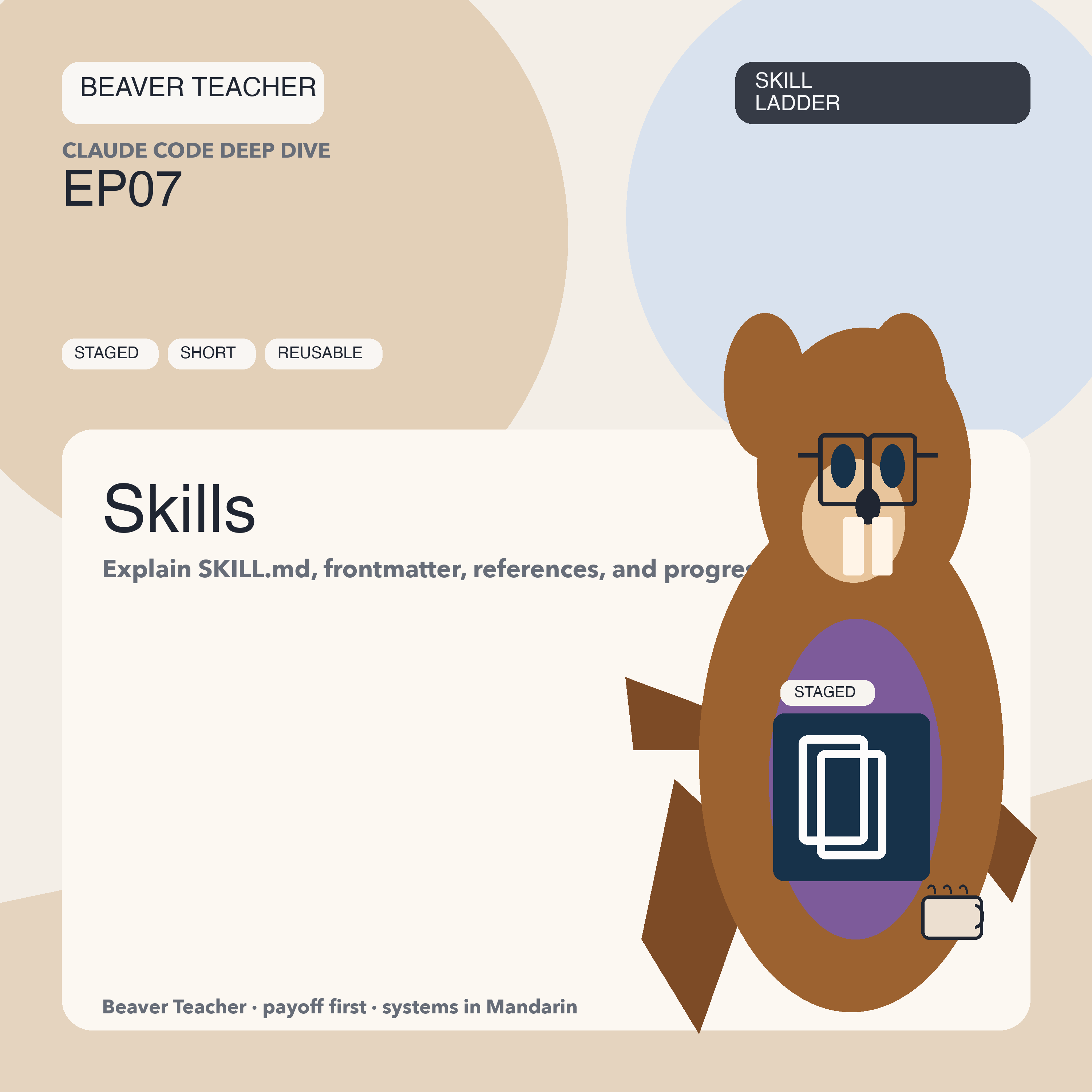 EP07 Beaver Teacher cover