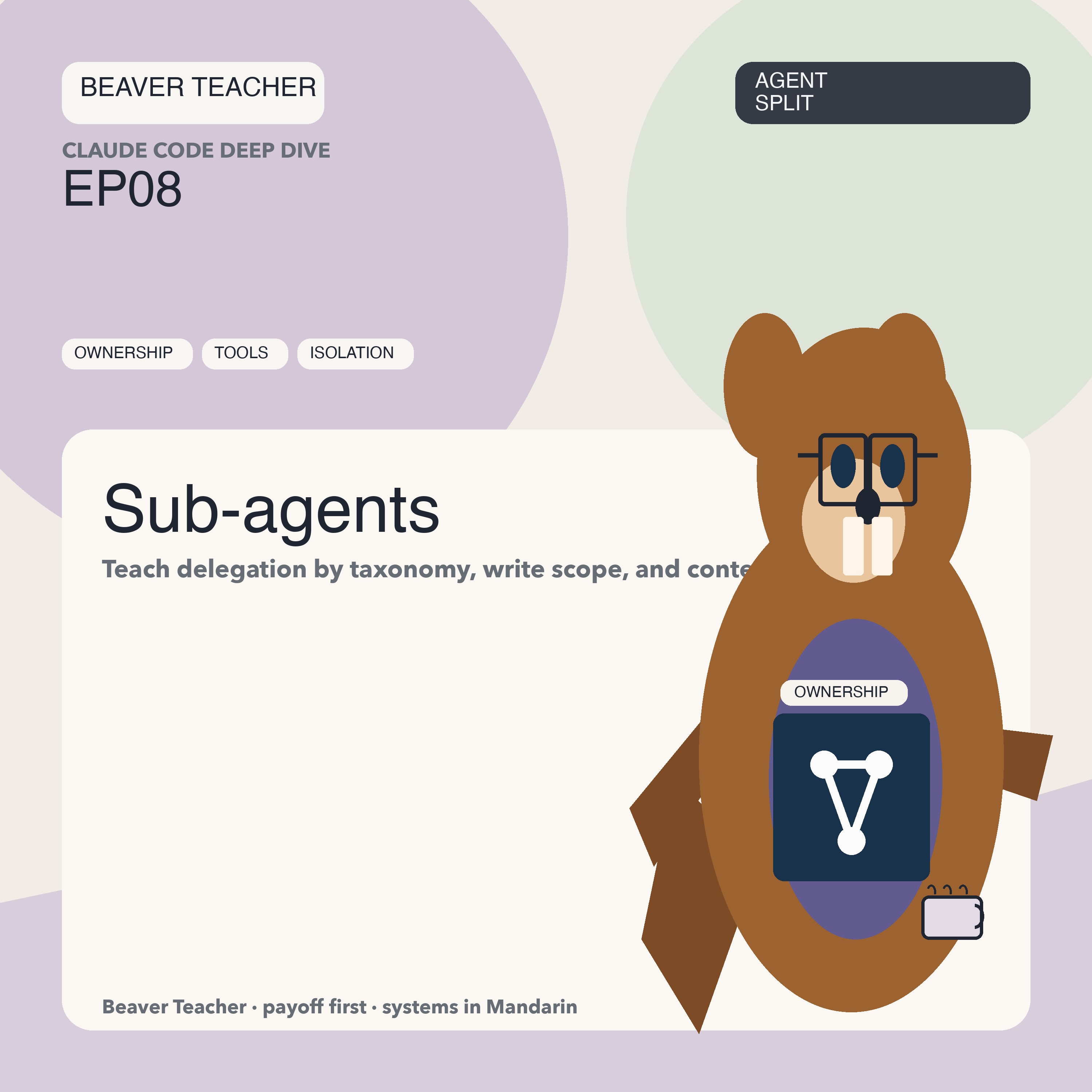 EP08 Beaver Teacher cover